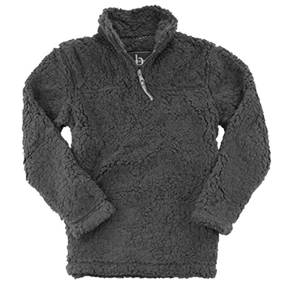 Boxercraft Unisex Sherpa Quarter-Zip Pullover